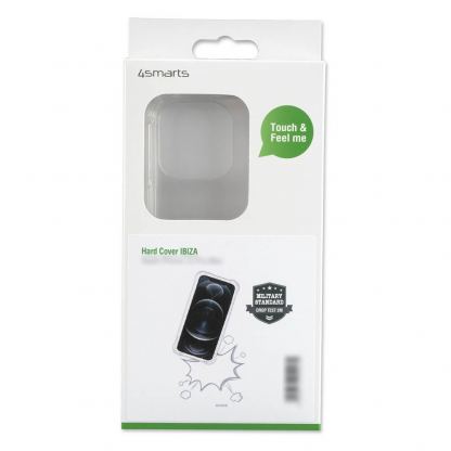 4smarts Hard Cover Ibiza - хибриден удароустойчив кейс за Samsung Galaxy S21 (прозрачен) 4