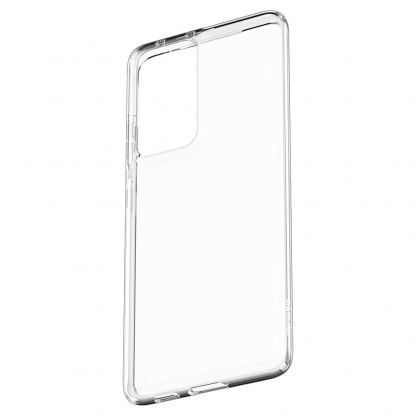 Spigen Liquid Crystal Case - тънък силиконов (TPU) калъф за Samsung Galaxy S21 Ultra (прозрачен)  4