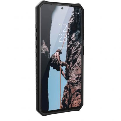 Urban Armor Gear Monarch Case - удароустойчив хибриден кейс за Samsung Galaxy S21 Ultra (черен) 3