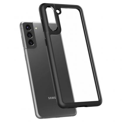 Spigen Ultra Hybrid Case - хибриден кейс с висока степен на защита за Samsung Galaxy S21 Plus (черен) 3