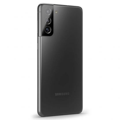 Spigen Optik Lens Protector - 2 броя предпазни стъклени протектори за камерата на Samsung Galaxy S21 (черен) 3