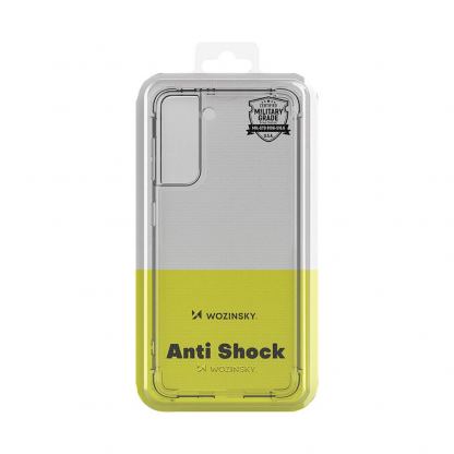Wozinsky Anti Shock Durable Case - хибриден удароустойчив кейс за Samsung Galaxy S21 Plus (прозрачен) 6