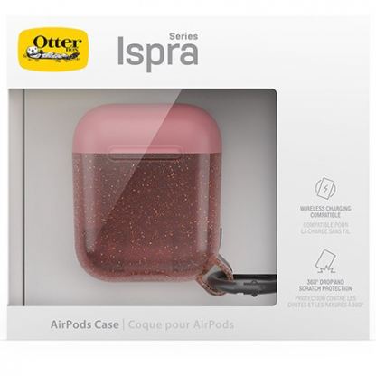 Otterbox AirPods Ispra Case - хибриден удароустойчив кейс за Apple Airpods и Apple Airpods 2 (розов) 2