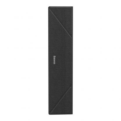 Baseus Ultra Thin Laptop Stand - сгъавема, залепяща се към вашия компютър поставка за MacBook и лаптопи (тъмносив) 2