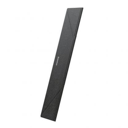 Baseus Ultra Thin Laptop Stand - сгъавема, залепяща се към вашия компютър поставка за MacBook и лаптопи (тъмносив) 4