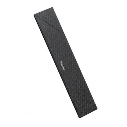 Baseus Ultra Thin Laptop Stand - сгъавема, залепяща се към вашия компютър поставка за MacBook и лаптопи (тъмносив) 5