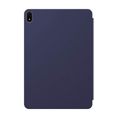 Baseus Simplism Magnetic Leather Case (LTAPIPD-GSM03) - магнитен полиуретанов калъф с поставка за iPad Air 4 (2020) (син) 2