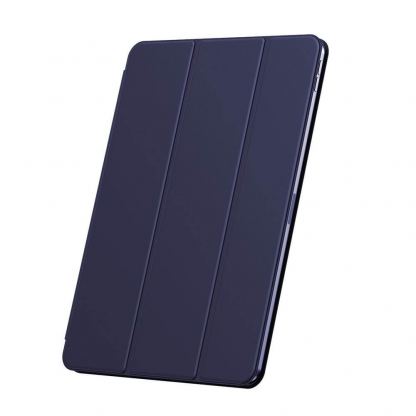 Baseus Simplism Magnetic Leather Case (LTAPIPD-GSM03) - магнитен полиуретанов калъф с поставка за iPad Air 4 (2020) (син) 3