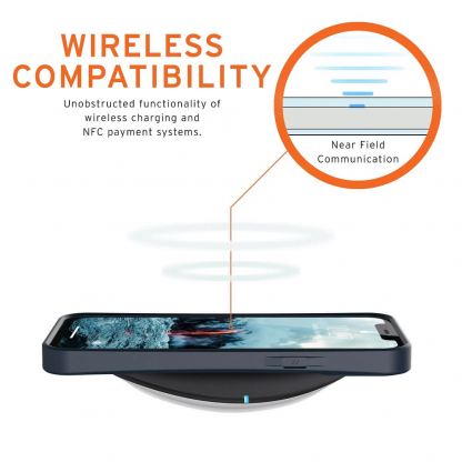 Urban Armor Gear Biodegradable Outback Case - удароустойчив рециклируем кейс за iPhone 12 Pro Max (син) 8