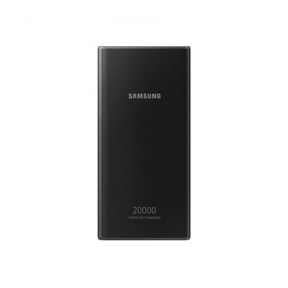 Samsung Battery Pack 20000 mAh 25W (USB-C) EB-P5300XJEGEU - външна батерия с USB и USB-C изходи (тъмносив) 2