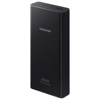 Samsung Battery Pack 20000 mAh 25W (USB-C) EB-P5300XJEGEU - външна батерия с USB и USB-C изходи (тъмносив) 4