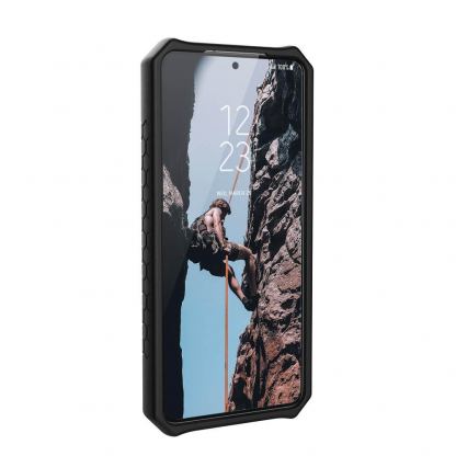 Urban Armor Gear Monarch Case - удароустойчив хибриден кейс за Samsung Galaxy S21 (черен-карбон) 4