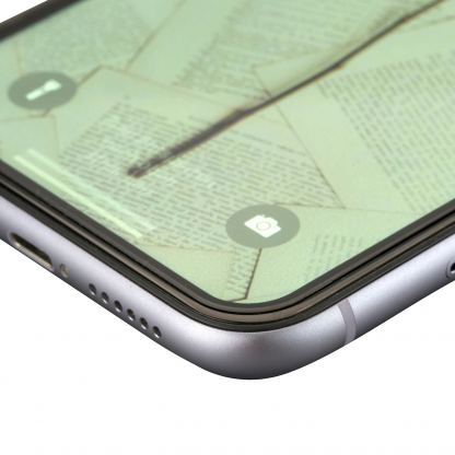 4smarts Hybrid Glass Endurance Crystal Screen Protector - хибридно защитно покритие за дисплея на Samsung Galaxy S21 (черен-прозрачен) 2