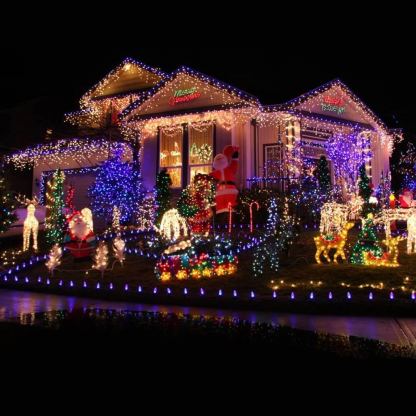 TechRise 1504-STR-LIGHT Led String Lights - 5 метра светеща лента с цветна светлина 6