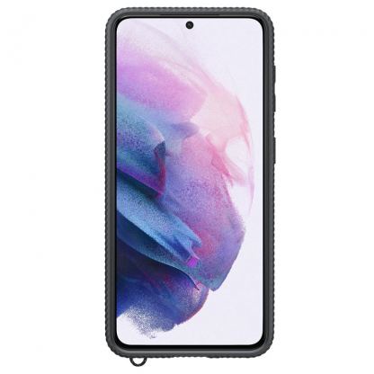 Samsung Protective Hard Cover EF-GG991CB - оригинален хибриден кейс за Samsung Galaxy S21 (черен) 3