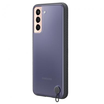 Samsung Protective Hard Cover EF-GG991CB - оригинален хибриден кейс за Samsung Galaxy S21 (черен) 4