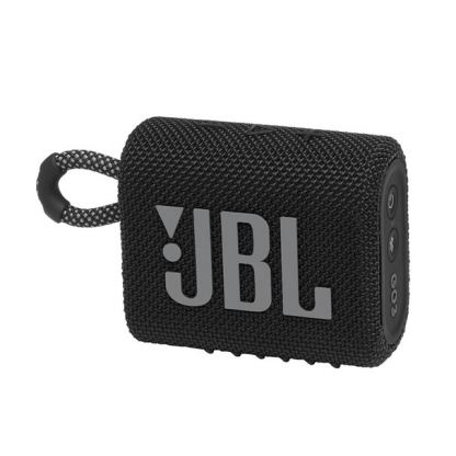 JBL Go 3 Portable Waterproof Speaker - безжичен водоустойчив спийкър за мобилни устройства (черен) 2