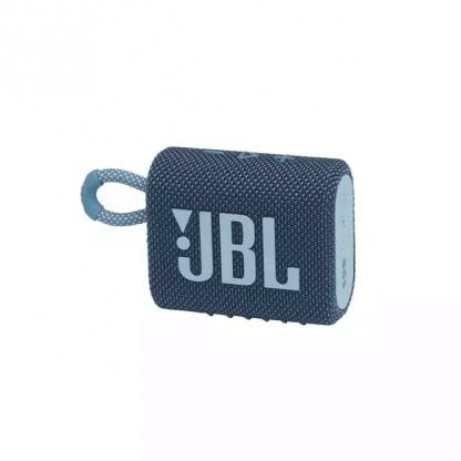 JBL Go 3 Portable Waterproof Speaker - безжичен водоустойчив спийкър за мобилни устройства (тъмносин) 2