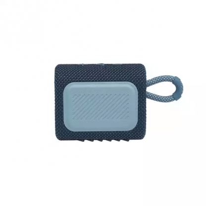 JBL Go 3 Portable Waterproof Speaker - безжичен водоустойчив спийкър за мобилни устройства (тъмносин) 3