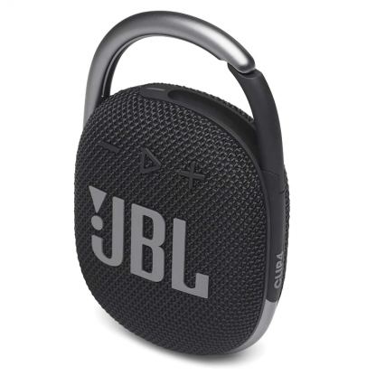 JBL Clip 4 Ultra-Portable Waterproof Speaker - водоустойчив безжичен портативен спийкър (с карабинер) с микрофон за мобилни устройства (черен) 2