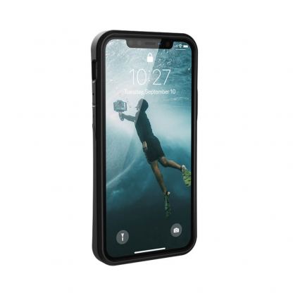 Urban Armor Gear Biodegradable Outback Case - удароустойчив рециклируем кейс за iPhone 11 Pro (черен) (фабричен дефект) 2