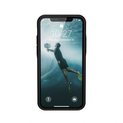 Urban Armor Gear Biodegradable Outback Case - удароустойчив рециклируем кейс за iPhone 11 Pro (черен) (фабричен дефект) 5