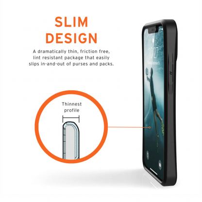 Urban Armor Gear Biodegradable Outback Case - удароустойчив рециклируем кейс за iPhone 11 Pro (черен) (фабричен дефект) 8