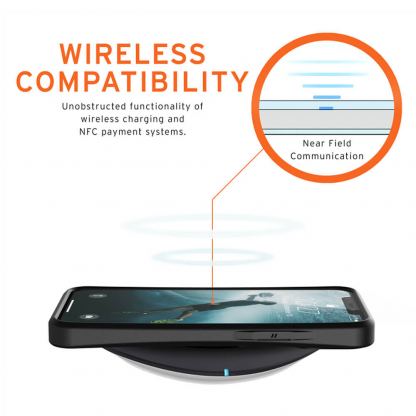 Urban Armor Gear Biodegradable Outback Case - удароустойчив рециклируем кейс за iPhone 11 Pro (черен) (фабричен дефект) 9