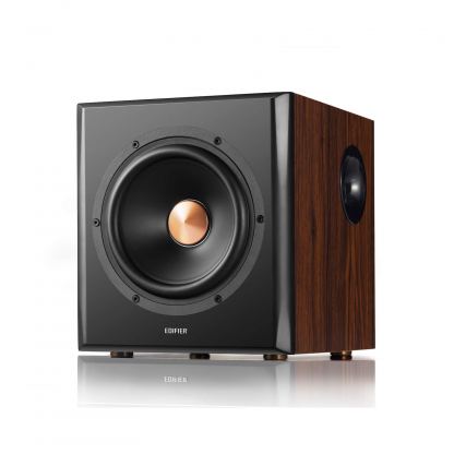 Edifier S360DB Bookshelf Speakers with Subwoofer - безжични 2.1 аудио спийкъри със субуфер (кафяв) 2