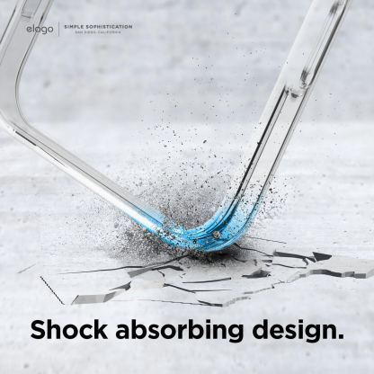 Elago Clear Silicone Case - силиконов (TPU) калъф за iPhone 12 mini (прозрачен) 4