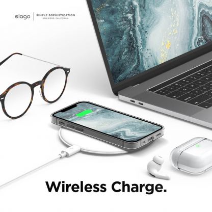 Elago Clear Silicone Case - силиконов (TPU) калъф за iPhone 12 mini (прозрачен) 7