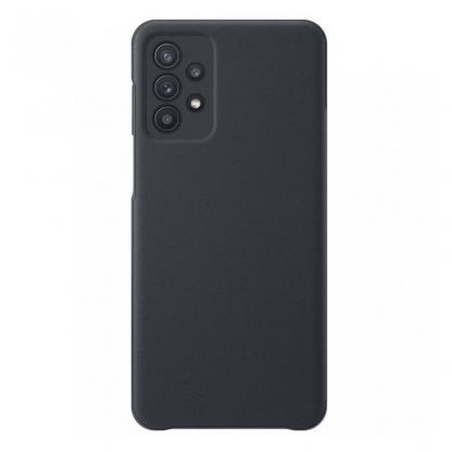 Samsung Galaxy S-View Wallet Cover EF-EA725PBEGEE - оригинален калъф през който виждате информация от дисплея за Samsung Galaxy A72 (черен) 2