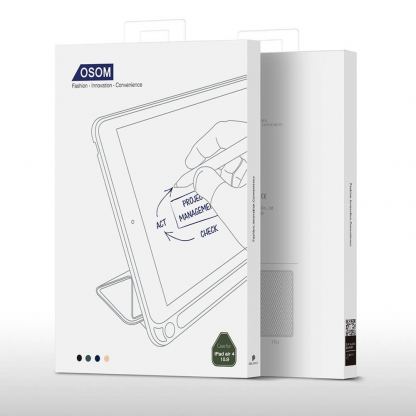 DUX DUCIS Osom TPU Gel Tablet Cover - термополиуретанов (TPU) кейс и поставка за iPad Air 4 (2020) (тъмнозелен) 9
