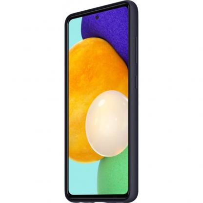 Samsung Silicone Cover EF-PA725TBEGWW - оригинален силиконов кейс за Samsung Galaxy A72 (черен) 2