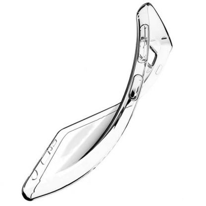 Ultra-Slim Case - тънък силиконов (TPU) калъф (0.3 mm) за Samsung Galaxy A21s (прозрачен) 2