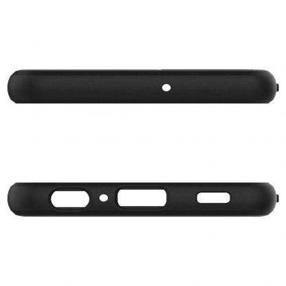 Spigen Rugged Armor Case - тънък качествен силиконов (TPU) калъф за Samsung Galaxy A72 (черен) 8