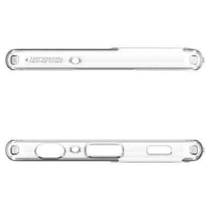 Spigen Liquid Crystal Case - тънък качествен силиконов (TPU) калъф за Samsung Galaxy A52 (прозрачен)  8