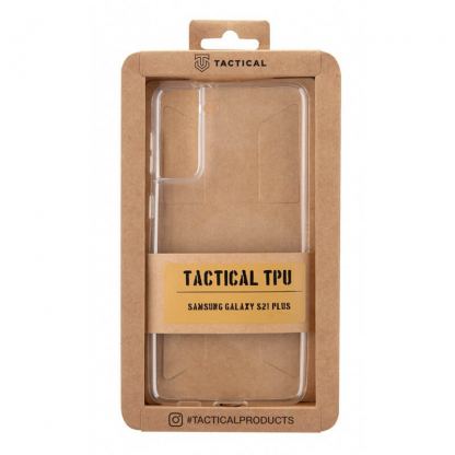 Tactical TPU Cover - силиконов (TPU) калъф за Samsung Galaxy S21 Plus (прозрачен)  3