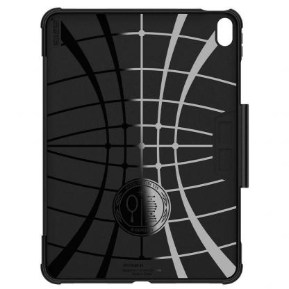 Spigen Rugged Armor Pro Case - хибриден удароустойчив кейс с поставка за iPad Air 4 (2020) (черен) 5