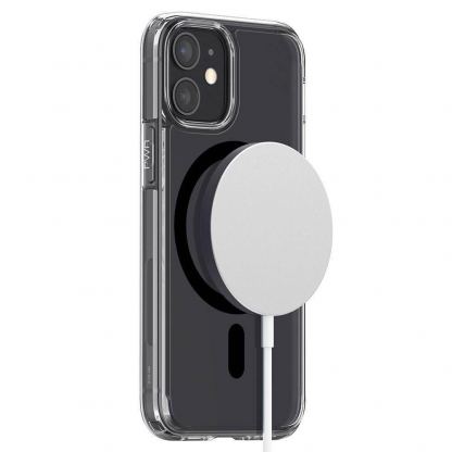 Spigen Ultra Hybrid MagSafe Case - хибриден кейс с висока степен на защита с MagSafe за iPhone 12, iPhone 12 Pro (черен-прозрачен)  10