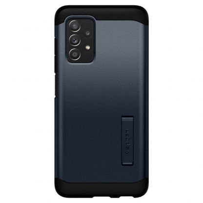 Spigen Tough Armor Case - хибриден кейс с най-висока степен на защита за Samsung Galaxy A52 (тъмносив) 2