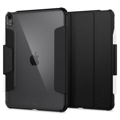Spigen Ultra Hybrid Pro Case - удароустойчив хибриден кейс от най-висок клас за iPad Air 4 (2020) (черен) 2