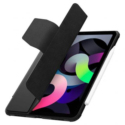 Spigen Ultra Hybrid Pro Case - удароустойчив хибриден кейс от най-висок клас за iPad Air 4 (2020) (черен) 6