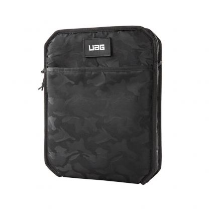 Urban Armor Gear Shock Sleeve Lite - удароустойчив калъф за iPad Pro 12.9 (2020), iPad Pro 12.9 (2018) и таблети до 12.9 инча (черен-камуфлаж) 5