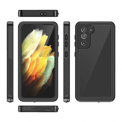 Eiger Avalanche Case - ударо и водоустойчив кейс за Samsung Galaxy S21 Plus (черен) 4