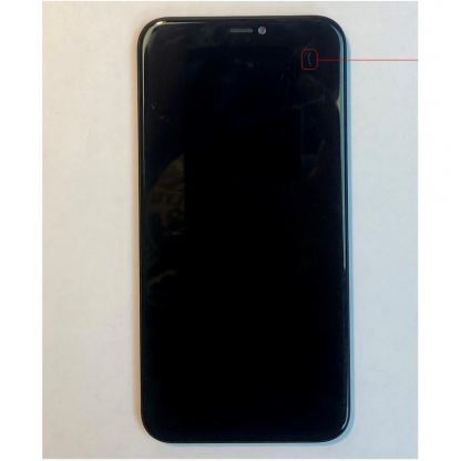 Apple iPhone 11 Display Unit - оригинален резервен дисплей за iPhone 11 (пълен комплект) - черен (със следи от употреба) 2