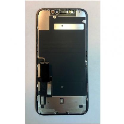 Apple iPhone 11 Display Unit - оригинален резервен дисплей за iPhone 11 (пълен комплект) - черен (със следи от употреба) 3
