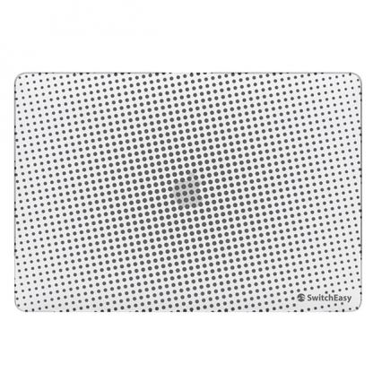 SwitchEasy Dots Case - предпазен поликарбонатов кейс за MacBook Air 13 (2018-2020), MacBook Air 13 M1 (2020) (прозрачен) 2