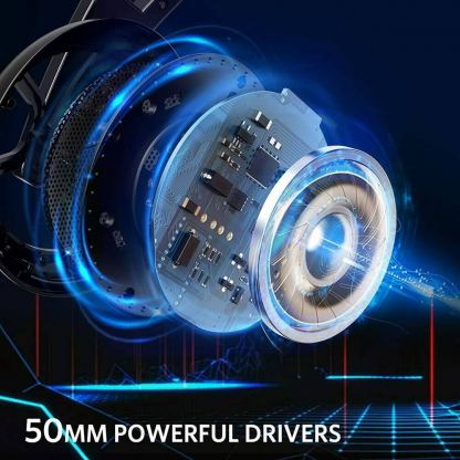 Abko Ncore LED 7.1 Gaming Headset B581 - RGB гейминг слушалки с микрофон и USB връзка (черен) 5