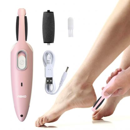 Abko Electric Callus Remover CR01 - безжична електрическа пила за крака (розов) 4